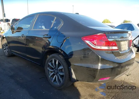 2015 Honda Civic Ex-L from USA, damaged, VIN 2HGFB2F90FH534028